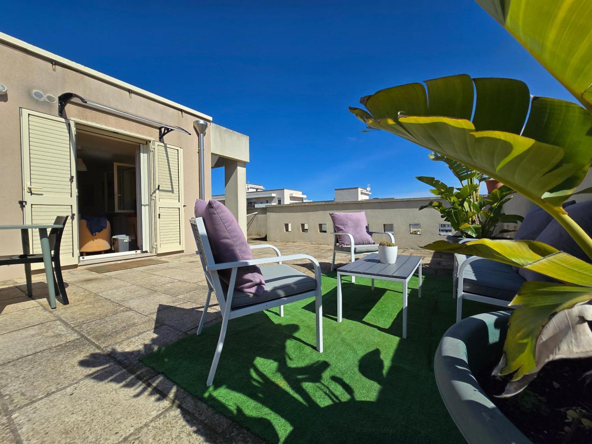 "Elle Home" Attico Panoramico Lecce Exterior foto